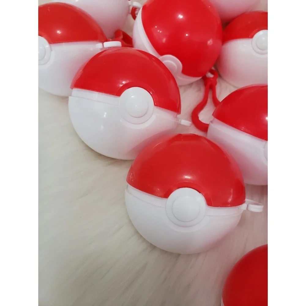 Lot 14 Vintage 1999 Pokemon Burger King Poke Ball Keychain‎ pokeball toys